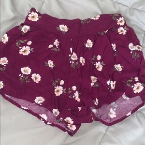 floral  shorts